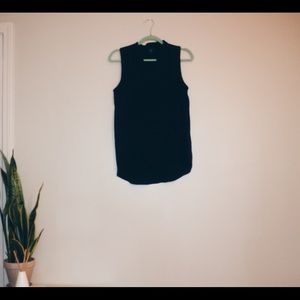 Black Blousey Tank
